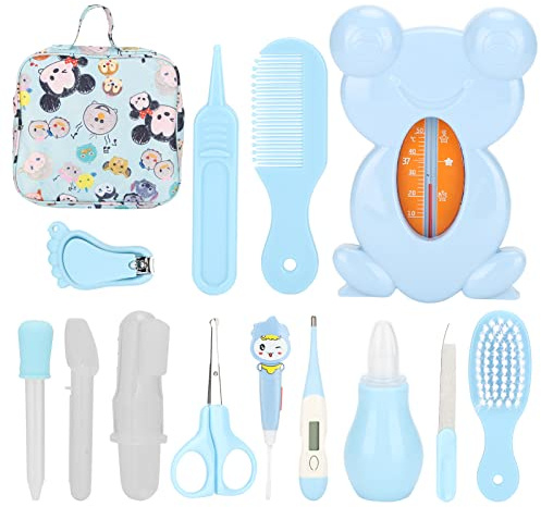 Baby Nagelvård Kit, 14st Baby Healthcare Grooming Nagelvård Set Nyfödda Spädbarn Ammande Nagelklippare Kit Spädbarn Nagelklippare