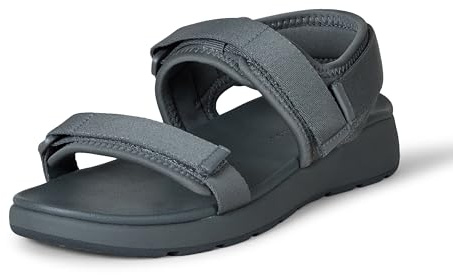 Amazon Essentials Sandale Homme, Gris, 44 EU