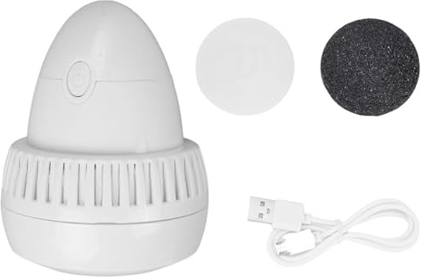 BRRNOO Removedor Eléctrico de Callos para Pies, Lijadora Automática para Pies con Discos Finos Gruesos, Velocidad Ajustable para Pedicura en Casa con Piel Seca y Muerta