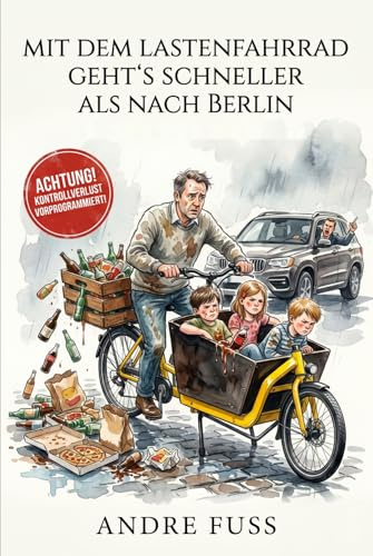 Mit dem Lastenfahrrad geht‘s schneller als nach Berlin