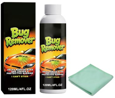 Eliminador de Manchas de Insectos,Limpiador de Coches en Spray, Para la Limpieza de la Carrocería y el Acceso a Coches Limpios120ML