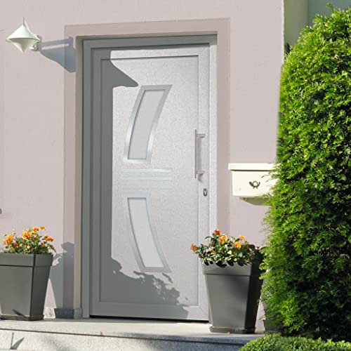 vidaXL Porta di Ingresso Bianca 98x200 cm