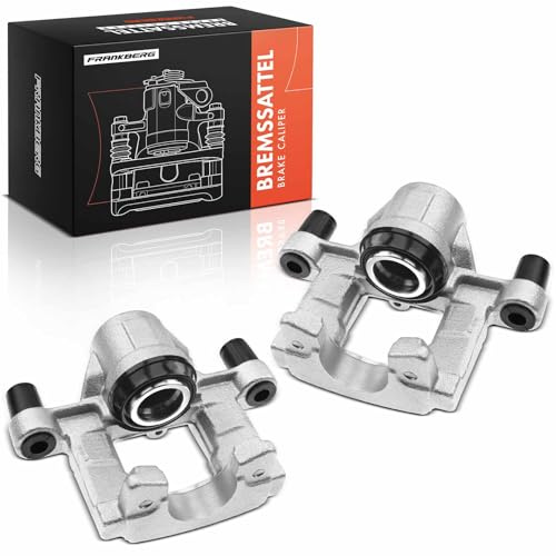 Frankberg 2x Pinza Freno Posteriore Sinistra Destra Compatibile con Classe C W204 180-300 Classe C T-Model S204 Classe E Coupé C207 200-250 Replace# 2044230181