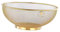 Colcolo Rice Washing Colander Kitchen Colander Container Fruit Vegetable Washing Bowl Food Strainer Colander, gold