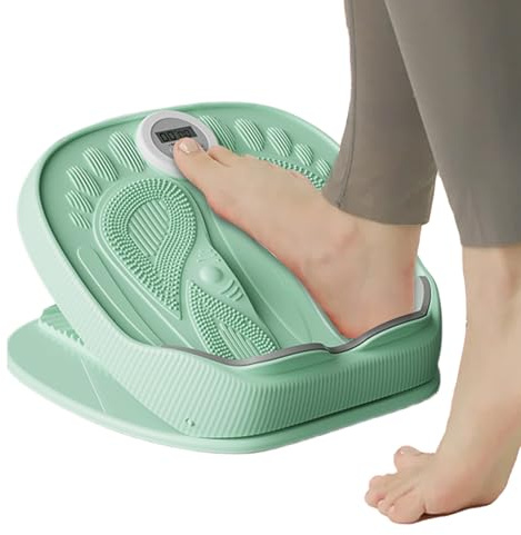 Extensor de tobillo, musculoso de piernas resistente con contador | Dispositivo de fitness para el hogar flexibilidad mejorada pantorrillas tensas adolescentes pies hombres espolón calcáneo síndrome