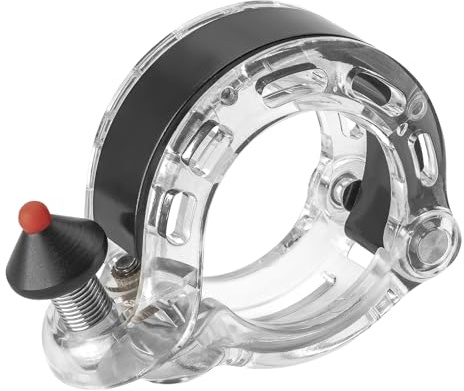 ROCKBROS Mini Sonnette Vélo 100 DB, Guidon 22,2–31,8 mm, Transparent