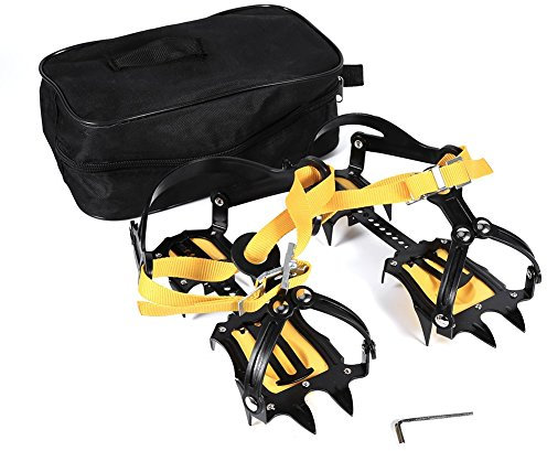 Steigeisen Traktionsgerät Stollen Bergsteigen Anti-Rutsch Steigeisen Ski Gürtel für EIS Schnee Sicher Schützen Schuhe