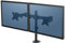 Fellowes Monitor Halterung 2 Monitore - Monitor Arm für 2 Bildschirme bis 68,5 cm (27 Zoll) - bis 180° Drehung & Höheneinstellung - Befestigung mit Klemme - schwarz