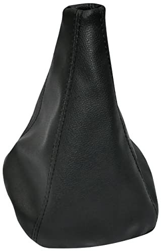 Aerzetix - C57784 - Cuffia soffietto per leva del cambio - compatibile con BMW X5 E53 dal 1999 al 2006 - colore: nero - in pelle sintetica