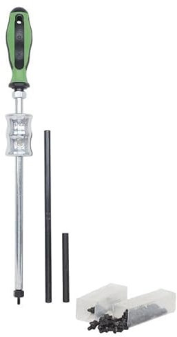 Kukko 222-S Dichtring Demontage Werkzeuge Komplett Inklusive Schrauben und Verlängerungen, Gesamtlänge Gleithammer 230mm