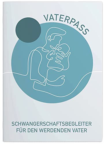 OLGS Father Pregnancy Pass: Companion for Expectant Dads, Dad Passport, Maternity Log for Dads, Pregnancy Announcement, Baby Gift Du wirst Papa (Father Pass)