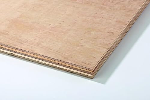 Hardwood Ply Hardwood Ply Sheets Plywood STRUCTURAL HARDWOOD PLYWOOD WBP Board Cut Sizes 18mm (1, 1220mm x 1220mm, 4 ft x 4 ft)