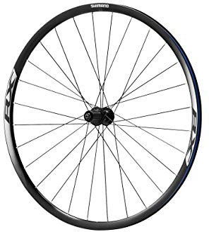 Shimano WH-RX010 disc road wheel, clincher 24 mm, 11-speed, black, rear