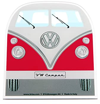 BRISA VW Collection by BRISA skrapor i designen av VW Bulli T1 Front i röd