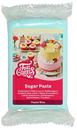 Pâte à sucre - Bleu pastel - FunCakes