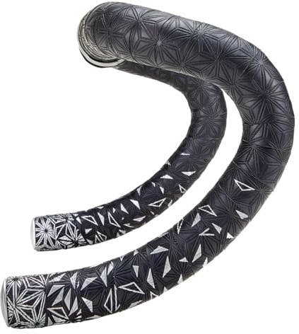 Supacaz Super Sticky Kush Star Fade Platinum Bar Tape - Cycling Road Bike Handlebar Grip Tape Wrap