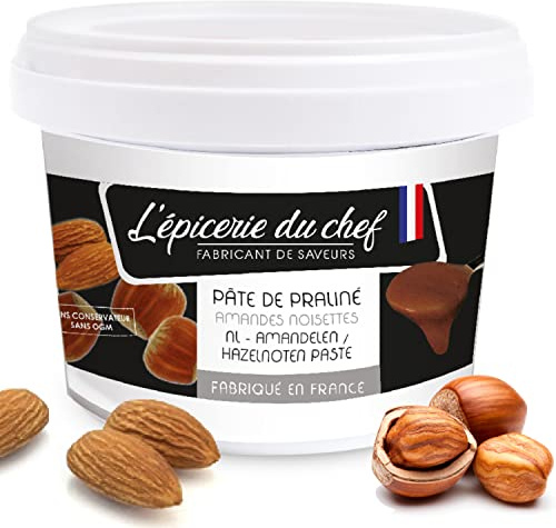 L'épicerie du chef - Pâte de Praliné Amandes Noisettes 200 g