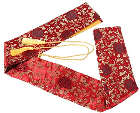 CIYODO Japanische Schwertertasche Chinesischer SchwertäRmel Abdeckung Tragetasche Seide Aufbewahrungstasche FüR Aufbewahrung Organizer
