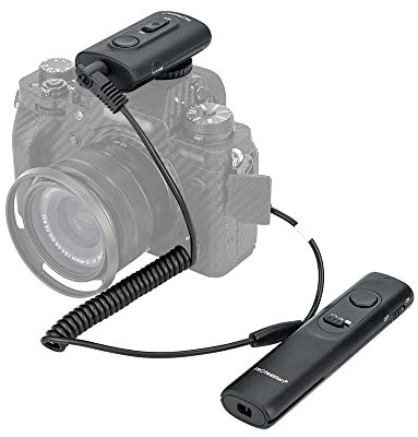 PROfezzion 165ft Disparador de Control Remoto Inalámbrico para la Cámara Olympus OM-1, OM-1 Mark II, OM-D E-M1 Mark III, OM-D E-M1 Mark II, OM-D E-M1X, OM-D E-M5 Mark III