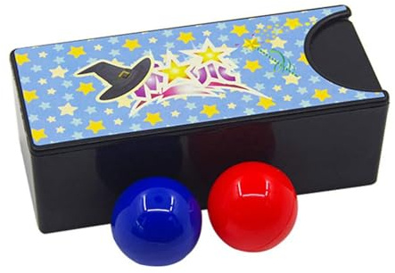 Giocattolo di Torre di magia per – Gimmick con Scatola per Palline modificabile | Accessorio Magico interattivo per la trasformazione della Palla Rossa alla Palla Blu, di mentalismo all'Ingrosso,