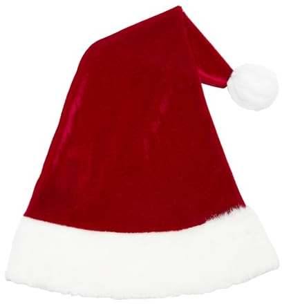Lovehoney Fantasy Santa Hat Luxury Plush Velvet Christmas Hat for Adults