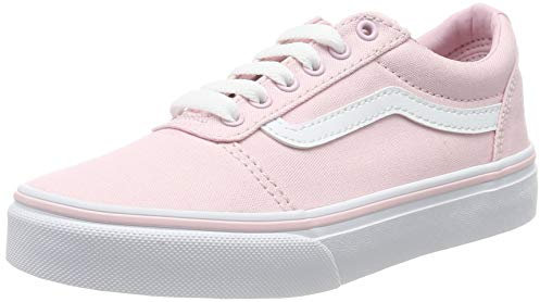 Vans Ward Canvas, Baskets fille, Rose ((Canvas) Chalk Pink Vuz), 35 EU