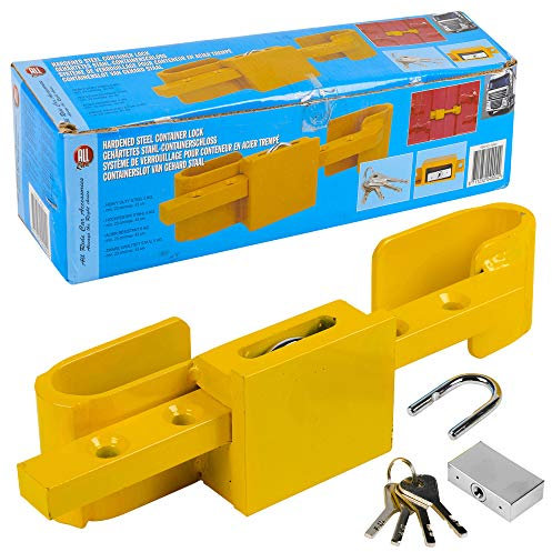 Heavy Duty Hardened Steel Container Lorry Trailer Lock Adjustable Garage Warehouse Security