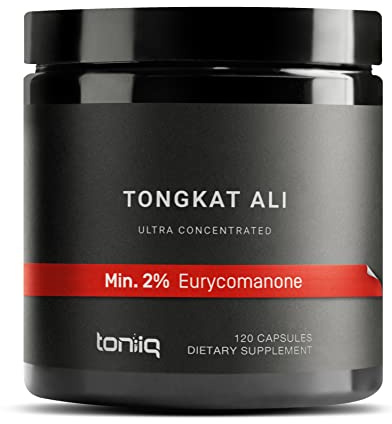 Tongkat Ali - Ultra High Potency 200:1 Extract with 2% Eurycomanone - Extra Strength Longjack Root - Third-Party Lab Tested - 120 Capsules