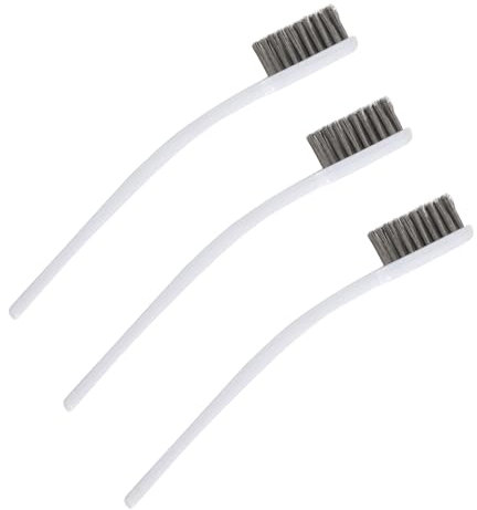 3 Piezas Cepillo De Cobre, Cepillo De Alambre De Acero Inoxidable, Cepillo De Dientes De Alambre de Cobre, Cepillo De Alambre De Metal Antioxidante Herramienta Para Limpiar El Óxido (Acero inoxidable)