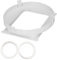 lomdung 150 MM Klimaanlage Abluftschlauch Adapter, Klimaanlage Schlauch Adapter, PVC-Klimaanlagen-Schlauchverlängerungen mit Kragen, Klimaanlage Schlauch Schnittstelle, Klimaanlage Eradapter Zubehör