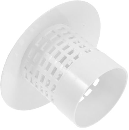 Garneck Cappuccio Antipioggia Per Camini in Pvc 75mm, Copertura Esterna Per Sfiato Tetto, Protezione Resistente Al Freddo Per Fornelli Da Campeggio All’aperto