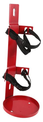 TOPBATHY Supporto Estintore Con Cinghia Resistente Staffa Compatta Per Montaggio Veicoli e Autobus Sicurezza e Fissaggio Affidabile Per Estintori Multipli