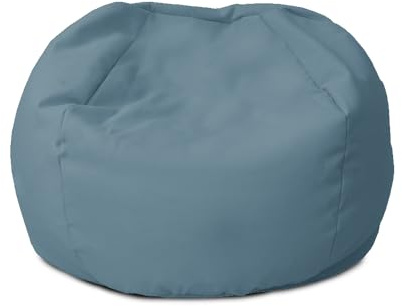 rucomfy Beanbags Small Kids Indoor/Outdoor Bean Bag. Children's Outside Garden Chair. Pre-Filled Water Resistant & Durable. 50cm x 65cm (Seafoam Blue, Beanbag Only)