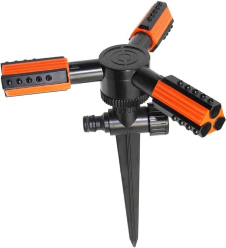 TrendLine Dreiarm Rasensprenger Kreissprenger Drei Arm Regner Sprinkler 360 Grad