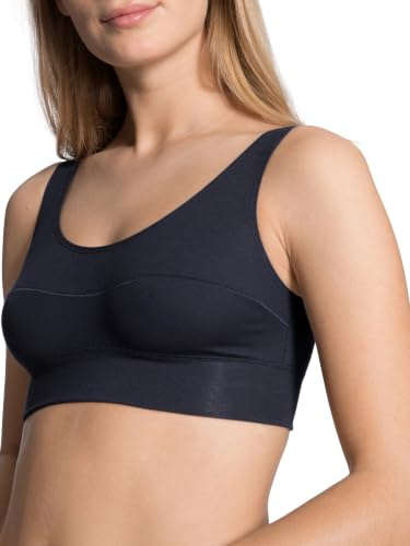 Calida Dam-BH bustier elastisk, enfärgad, Mörk lapis blå, 36-38
