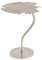 riess-ambiente.de Dekorativer Beistelltisch Ginkgo Leaf 53cm Silber Handmade Metall