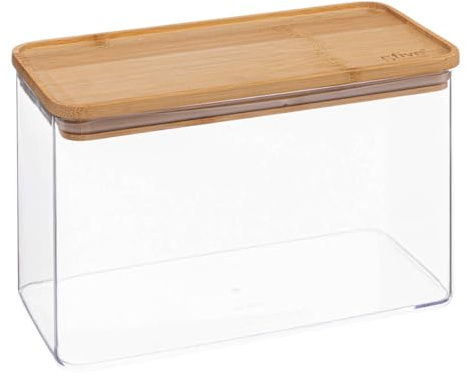 Vorratsdose rechteckig bambusdeckel eske 2l - 5 five simply smart
