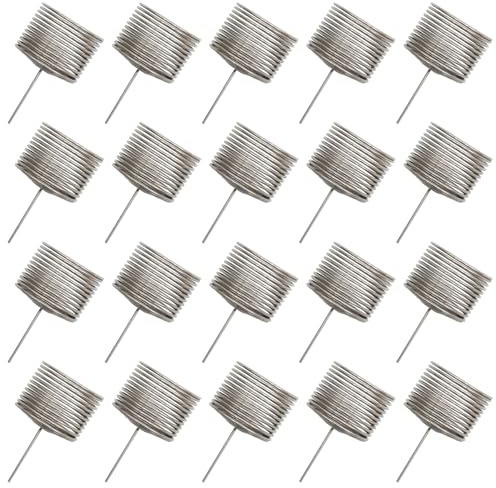 Saihisday 20Pcs Stainless Fertilizer Basket Box Steel Fertilizer Baskets Bonsai Supply Bonsai Holders for Garden Plant Planting Fertilization Fertilizer Slowly Dissolve Absorbed (Small)