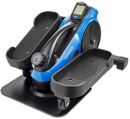 LifePro Pedal Exerciser Under Desk Bike for Light to Moderate Cardio, Elliptical Exercise Machine Under Desk with 8 Resistance Levels and Bluetooth, Compact Elliptical Machine for Home or Office Use