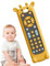 Juguete remoto TV - Juguete remoto TV para niños, juguete educativo lindo remoto | Juguetes musicales de aprendizaje en forma de animal, 3 idiomas (inglés, español y francés), mando a distancia de TV