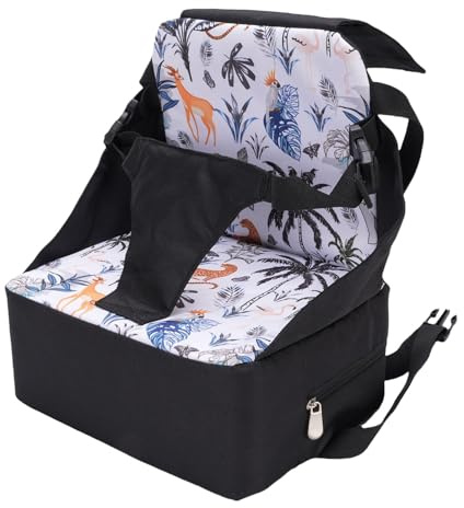 Tbest Baby Travel Booster, Pliable Anti Slip Water Proof Toddler Harness Booster for Table