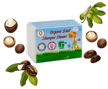 Shampoo Doccia Biologico SOLIDO - AZETA bio - Linea bimbi (saponetta da 50 gr)