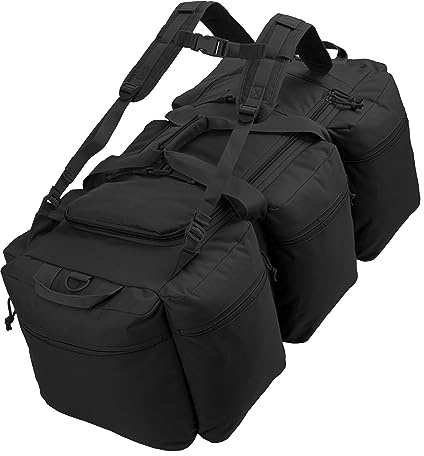 Backferry Große Militärische Reisetasche Seesack Army Stil Taktische und Sportausrüstungs-Ausrüstungstasche mit Militär-/Armee-Stil Rucksack Herren Schultergurte 100L