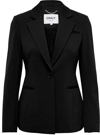 Only Onlpeach L/S Fit Blazer TLR Noos pour Femme, Noir, 42