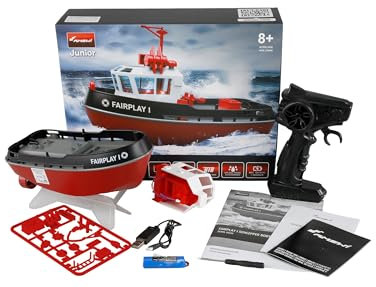 Amewi Fairplay I Schlepper Boot 15km/h 1:72 RTR schwarz