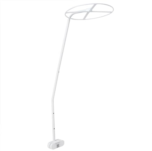 Juego de Soporte para Mosquitera, Dosel de Cuna Ajustable, Accesorios para Dormir de bebé, Color Blanco