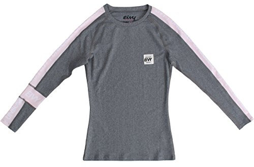 Eivy Damen Funktionsunterwäsche Wedge-Training Longsleeve´18, Größe:XS, Farbe:grau, Farben:Grey Melange