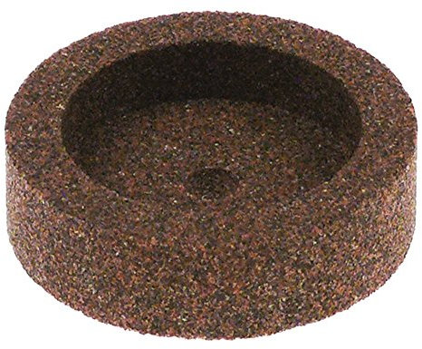 Electrolux Schleifstein für Aufschnittmaschine 601132, 601133 ohne Fase ø 45mm Bohrung 6mm Körnung grob Stärke 15mm