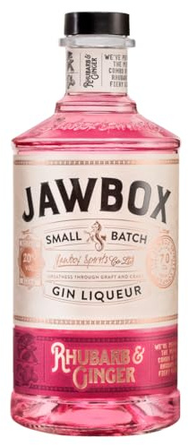 Jawbox Rhubarb and Ginger Gin Liqueur | 70cl | 20% vol