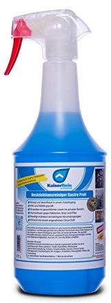 KaiserRein Profi Desinfektionsreiniger Gastro Küche 1L - Hochwirksame Reinigung und Desinfektion speziell für den Lebensmittelbereich - Sprühbarer Küchenreiniger